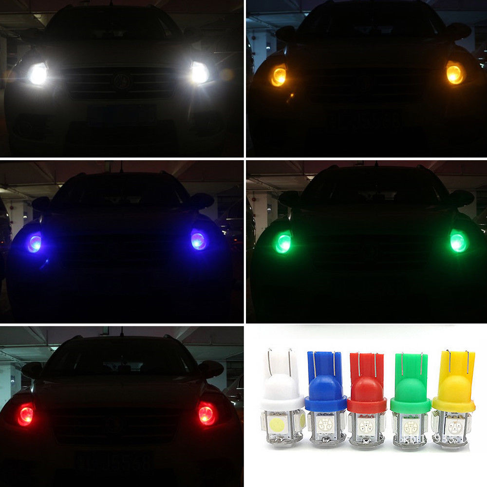 24v Capless T10 W5W LED sidelight, Parking Light, Interior Light