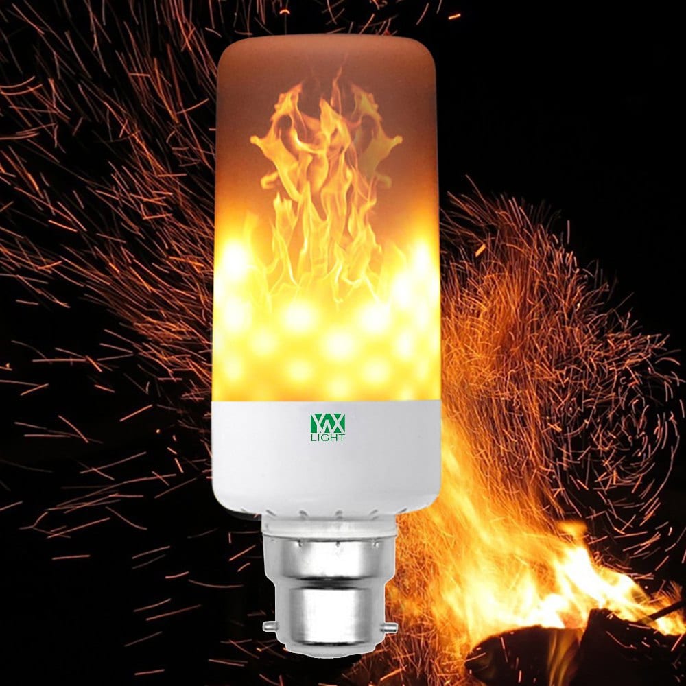 LED Flame Effect Bulb with Real Life Flicker Flame