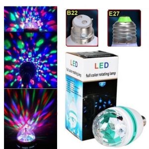 Disco Ball Light Rotating with Bayonet Fitting for house and bedrooms