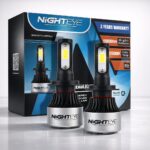 Nighteye LED H7 Headlight Bulbs 72W Xenon | Set of 2