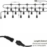 Outdoor String Light 15m Length