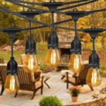 Outdoor String Light Warm White Bulb Colour