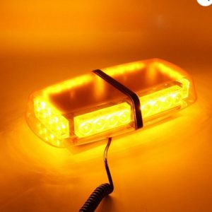 Roof Flashing Beacon Amber LED Strobe Emergency Light