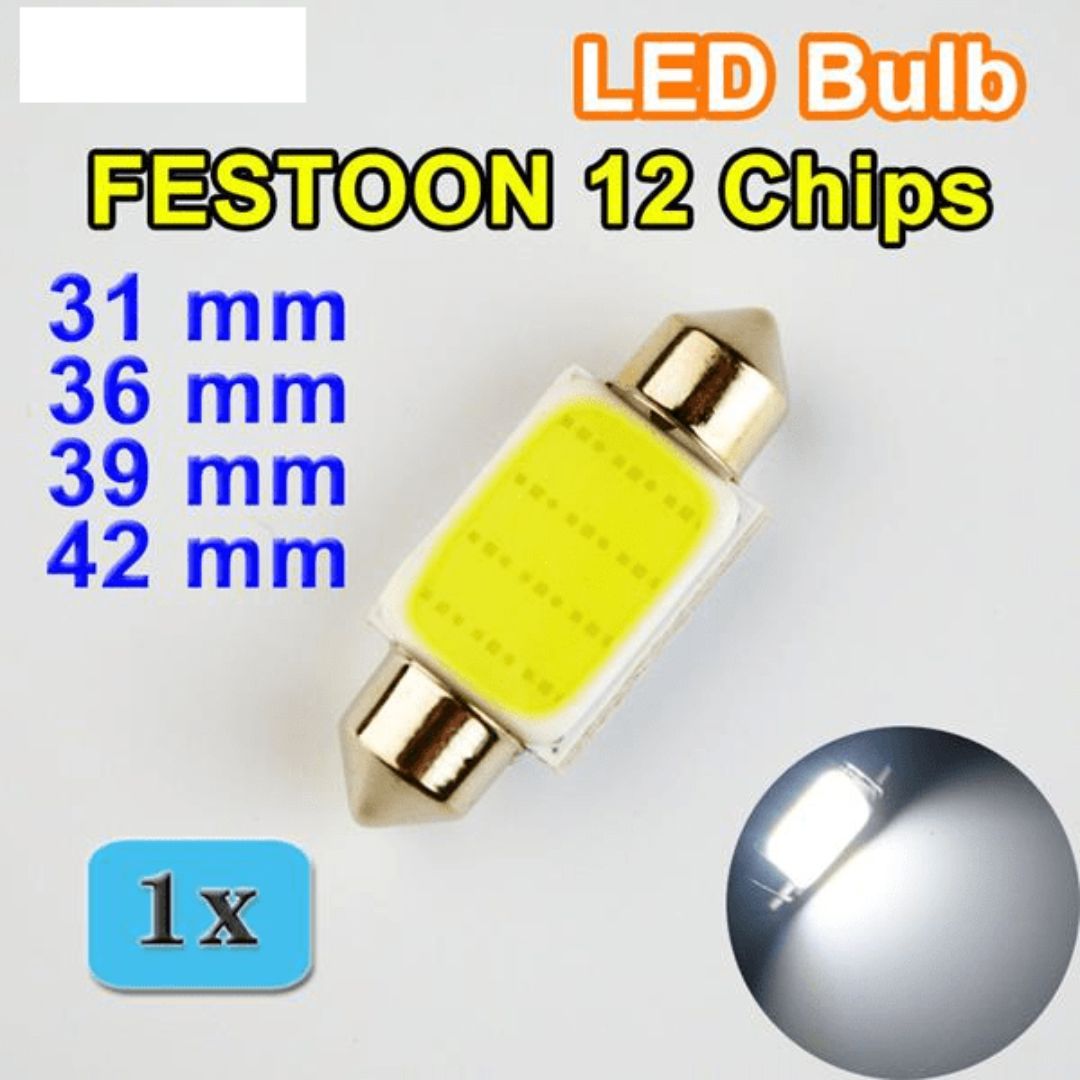 Super Bright LED Bulb Festoon COB
