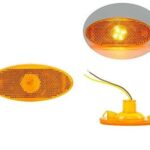 Renault Master Marker Light also Opel Movano marker light in Orange