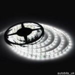 24V 5M White Clear Led 5050 Smd Strip Lights Light Waterproof Marker Truck Lorry