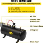 Air Horn Compressor With Tank 12v 150 PSI
