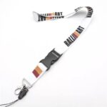 JDM Performance Rally Art Lanyard White