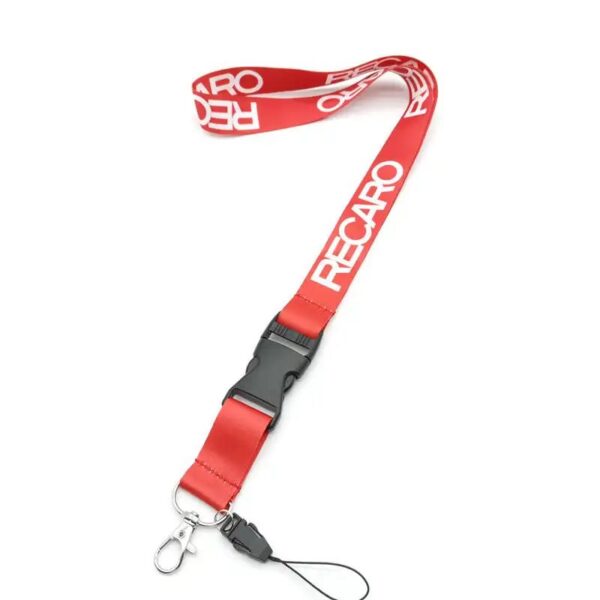 JDM Performance Recaro Lanyard Red