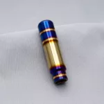 JDM Bride Burnt Blue Gold Gear Shift Knob View
