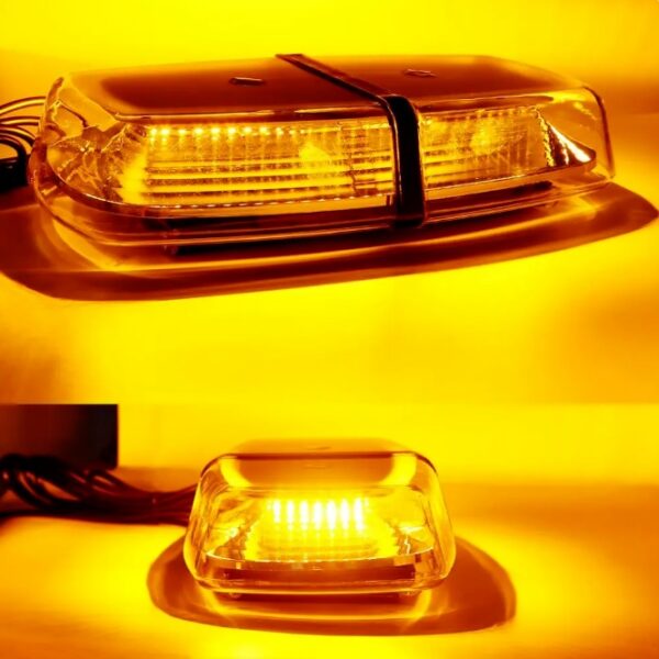 Roof Beacon Bolt On Warning Light 12v 24v Amber