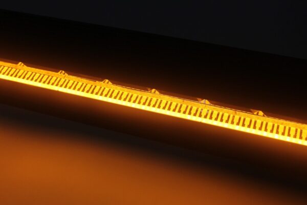 Piano Light Bar 22 Inch Amber DRL