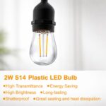 Outdoor LED String Lighting Gardens