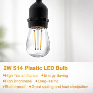 Outdoor LED String Lighting Gardens