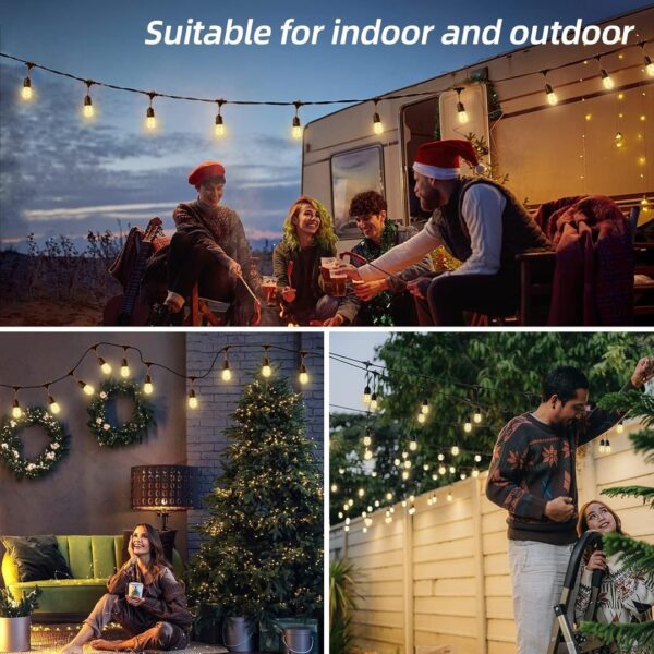 Outdoor String Lighting Outdoor and Indoor Use