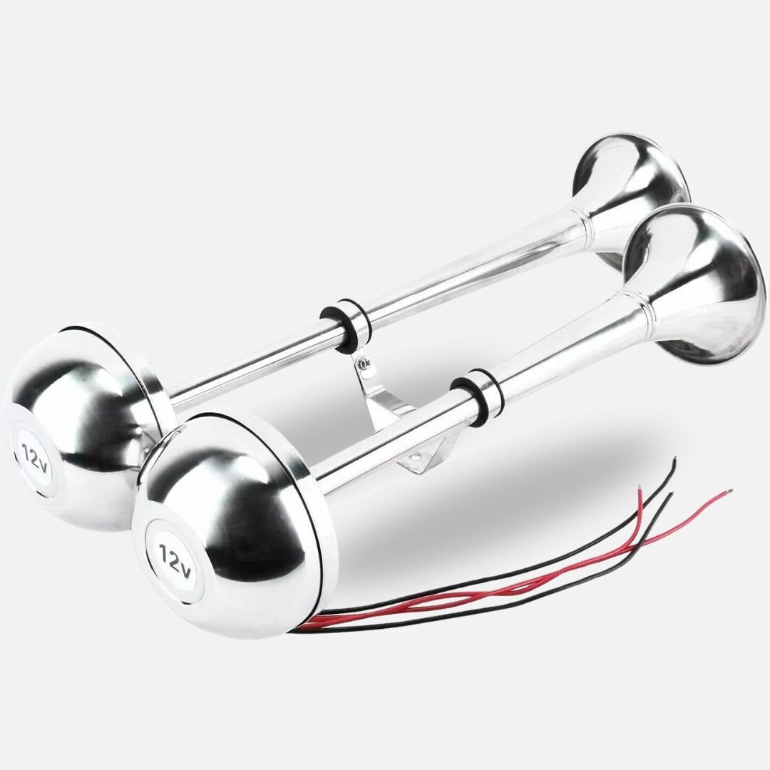 Dual Trumpet Air Horn 12v Electric