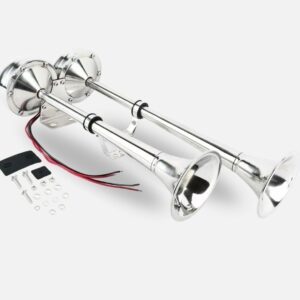 12v Super Loud Dual Trumpet Marine Air Horn