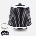 150mm Cone Air Filter Carbon Finish