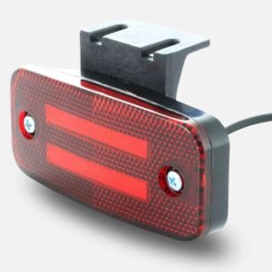 24V LED Rear Marker Lights Neon Red