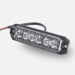 6 Led Amber Strobe Flashing Light
