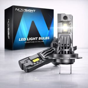 H7 LED Headlight 100W Bulb Set 9-32V | Novsight N99 Series Wireless