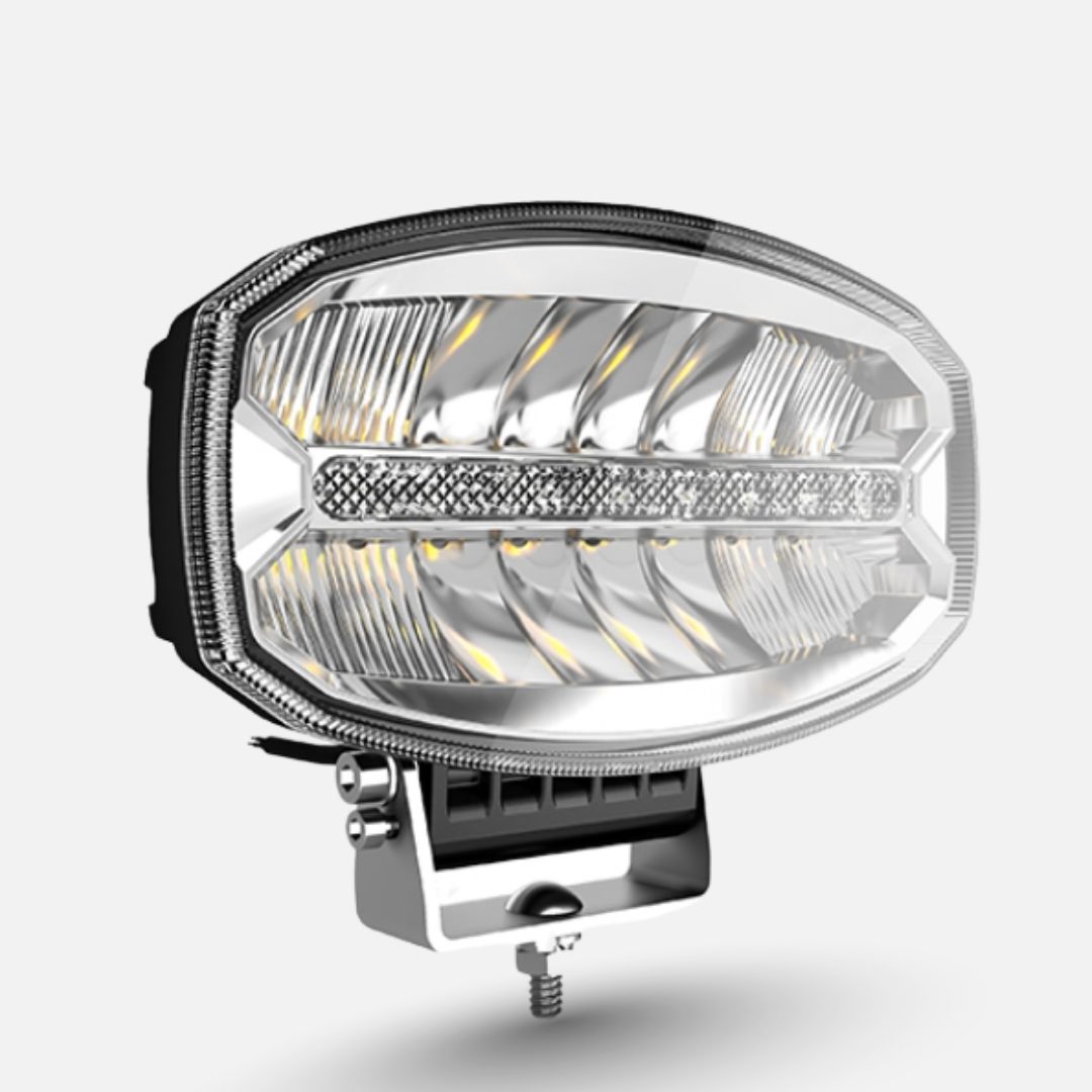 80W LED Spotlight 12V-24V with 5800 lumens