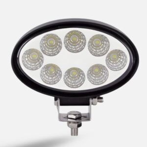 24W Oval LED Work Lights 12-24V | Pack of 2