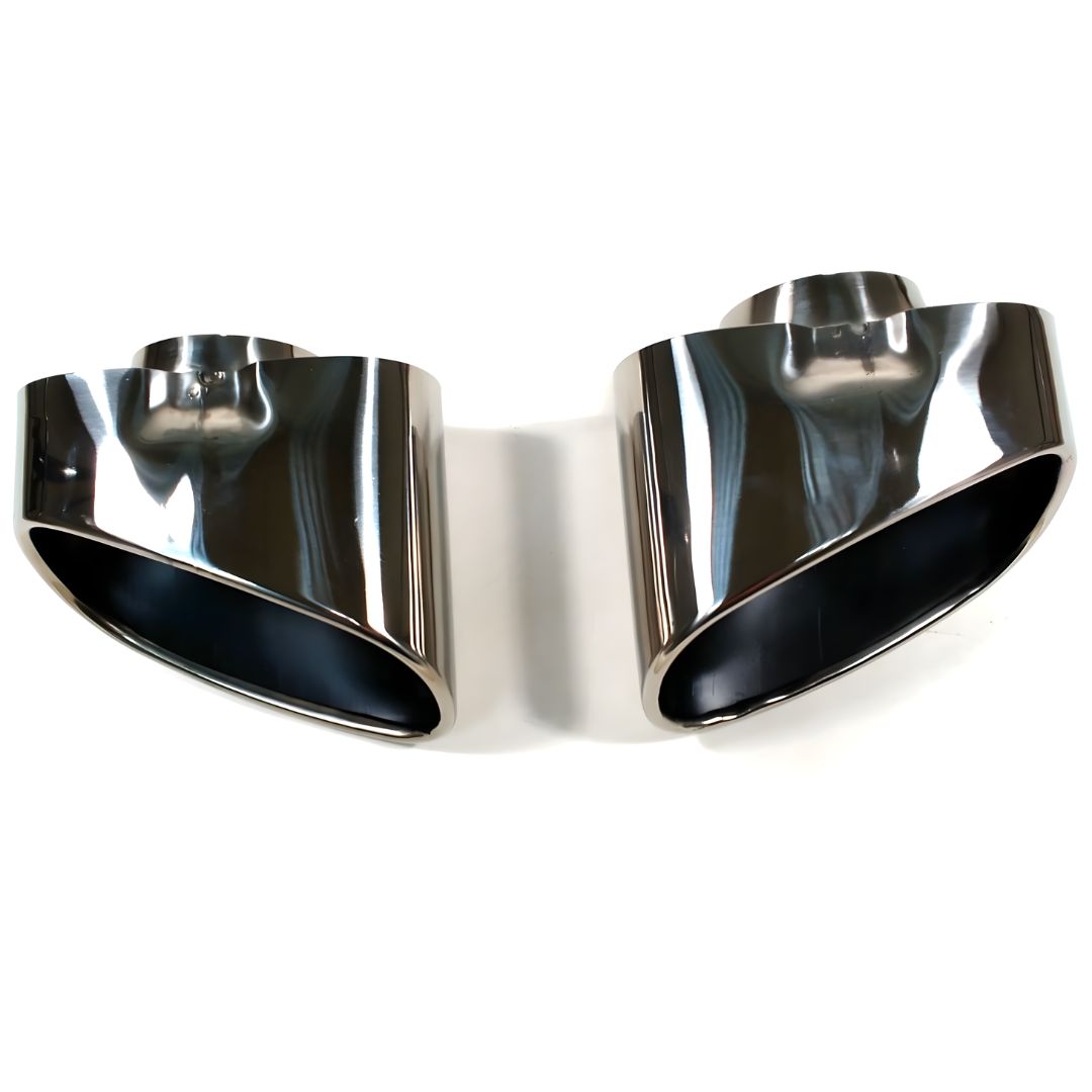 Dual Chrome Exhaust Pipe Muffler Tip for BMW X5 E70