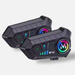 Bluetooth Motorbike Helmet Headset Waterproof | Pack of 2