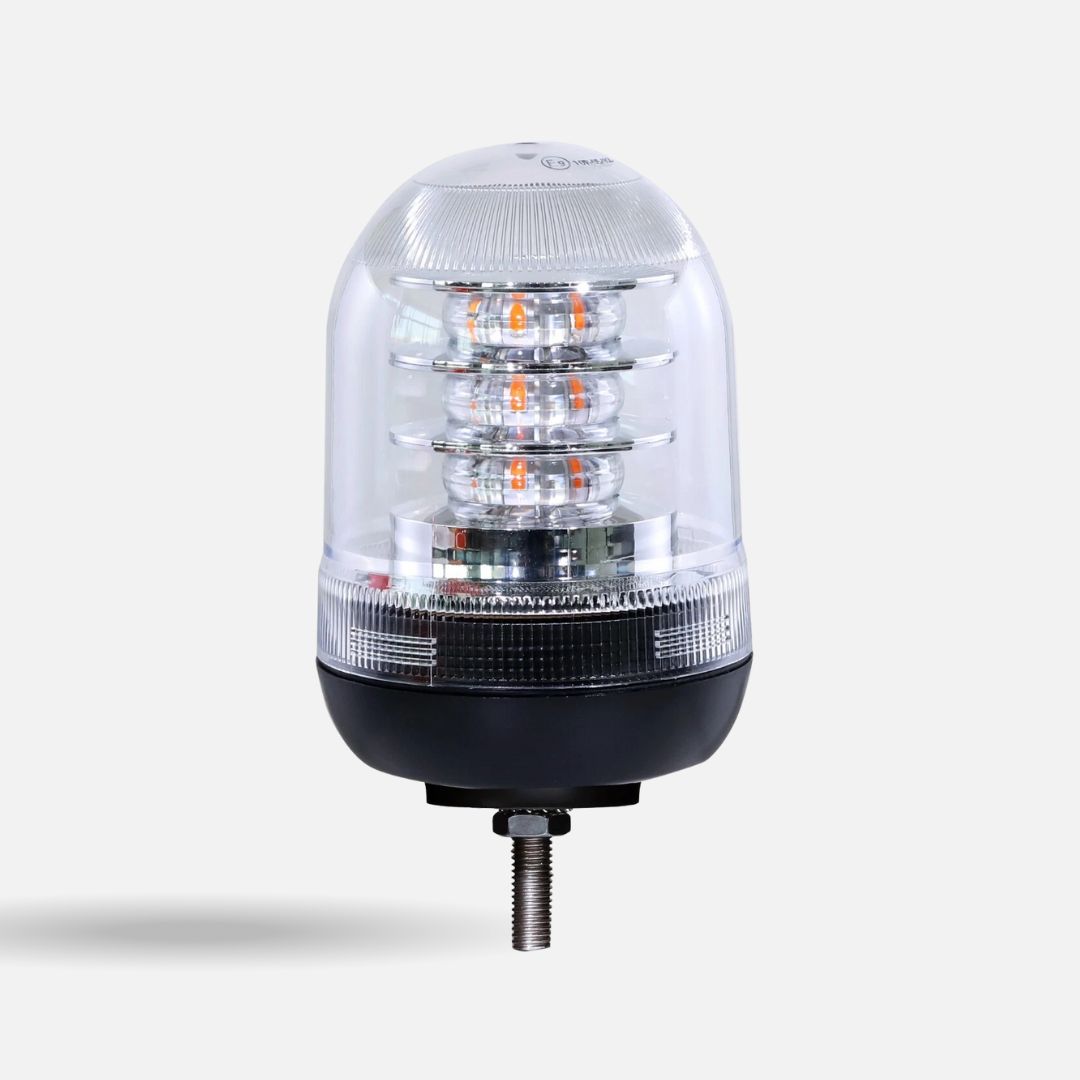 Amber LED Safety Beacon Light 12/24V