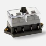 Heavy Duty 4 Way Fuse Box Holder 12/24v