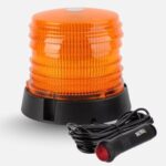 16 LED Magnetic Amber Warning Beacon 12/24V