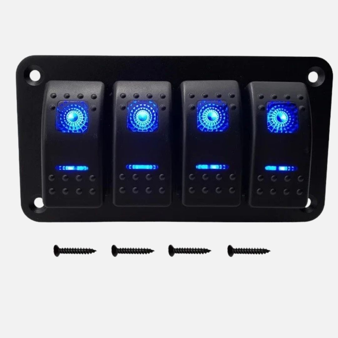 4 Gang Rocker Switch