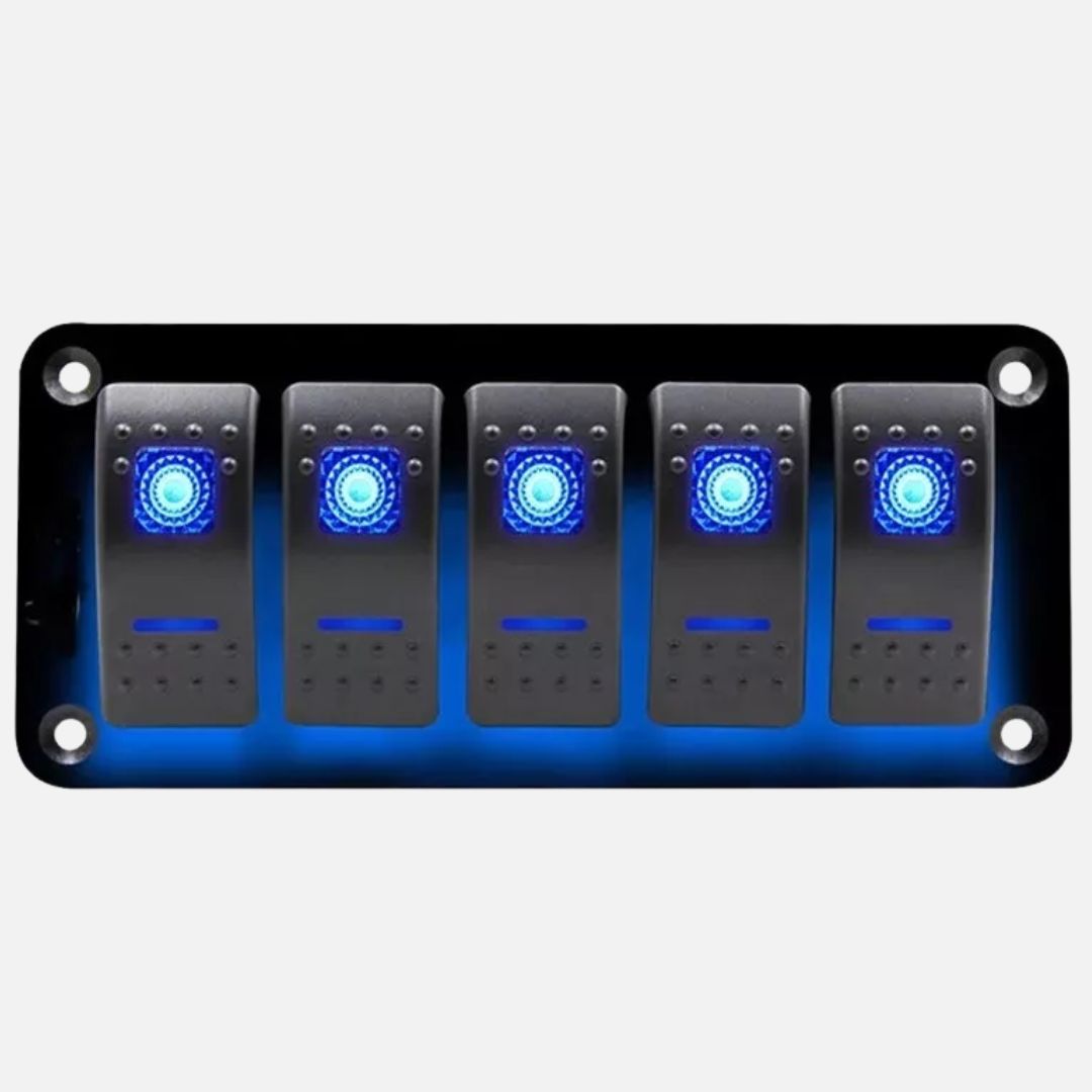 5 Gang Rocker Switch