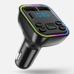 Bluetooth Car Transmitter Charger Dual USB/PD Ports
