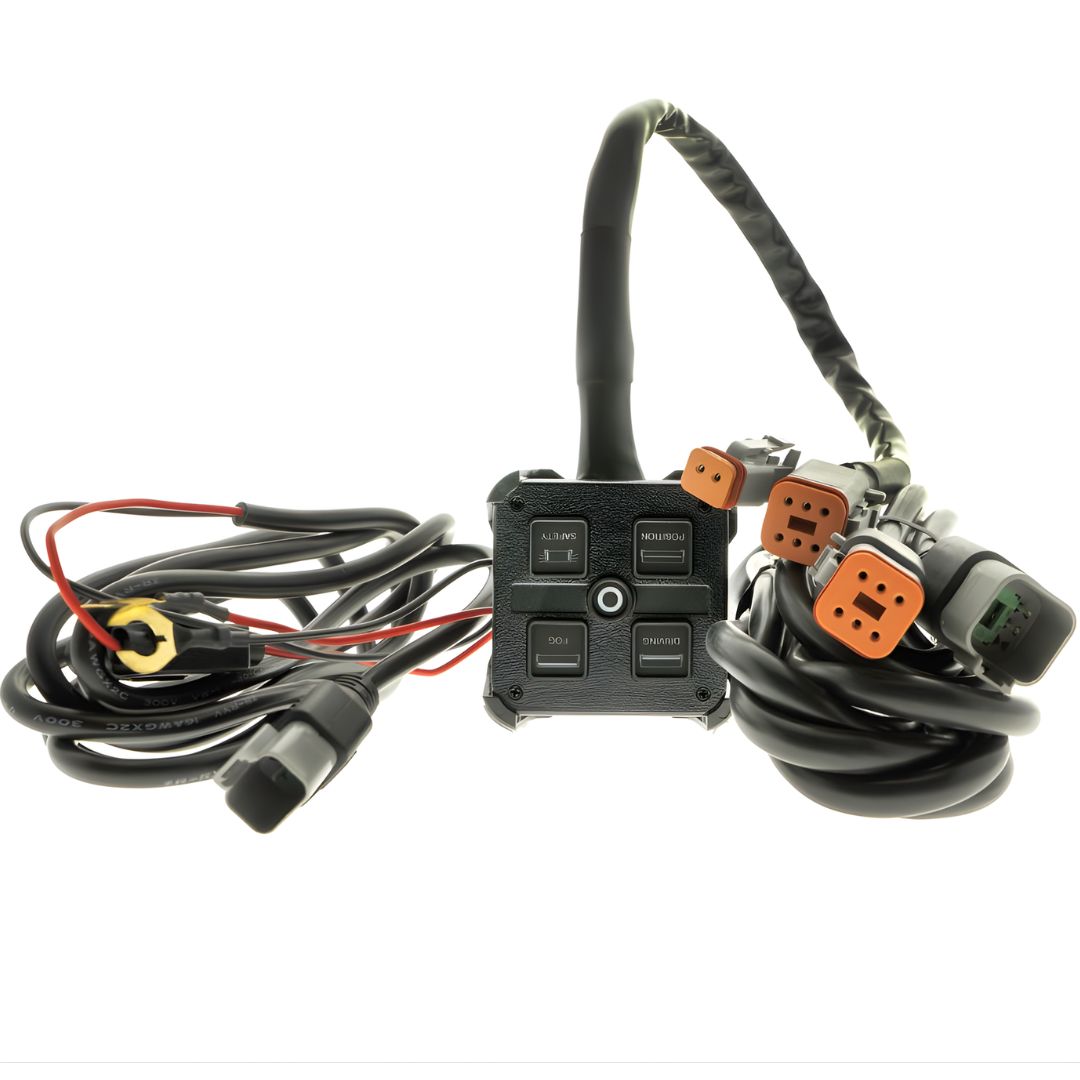 LED Lighting Switch Control Panel 12/24V 4-channel