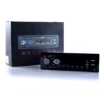 Premium Car Radio with USB & AUX Ports 1-DIN (Blue)