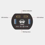 Triangular Wireless Tail Lights